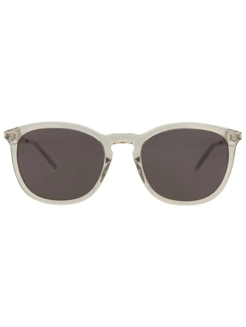 New Saint Laurent Women's Sunglasses Square Rectangle Acetate Frame Mens Brown